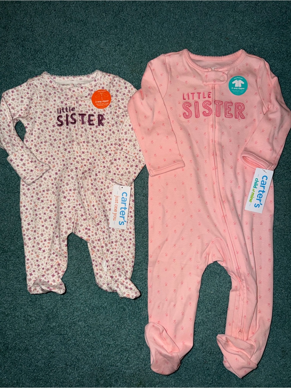 Carter's Little Sister Footie Bundle!